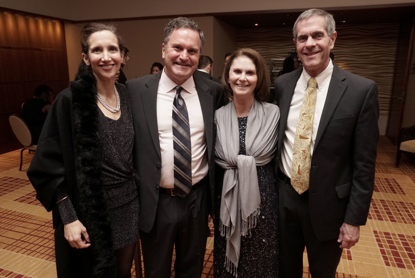 Mark and Paula Dunson, Teresa and Jack Huether